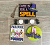 Pick Your Poison Themed Tiered Tray Kit {unfinished}