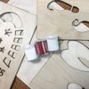 Footprint Set with Glitter and Bag