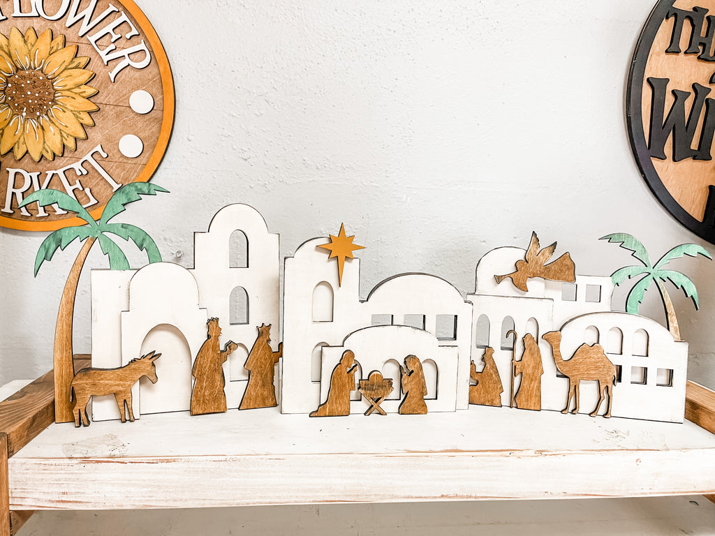 Bethlehem Shelf Sitter Kit {unfinished}