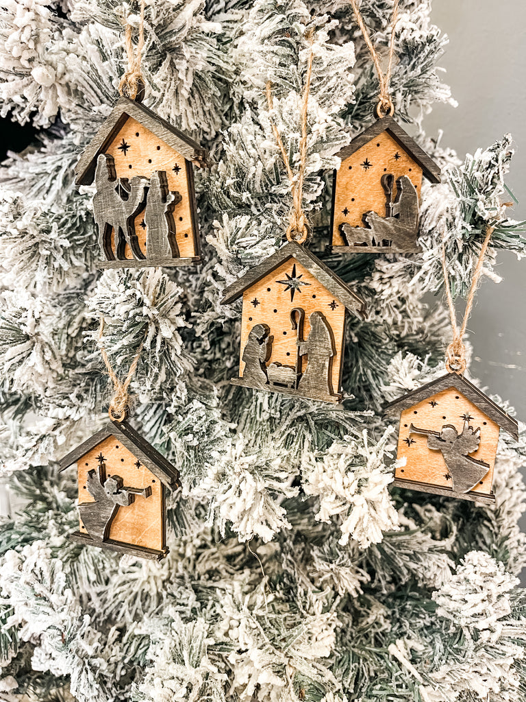 Nativity Ornament Kit {unfinished}