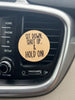 Wood Engraved Car Clip Air Freshener
