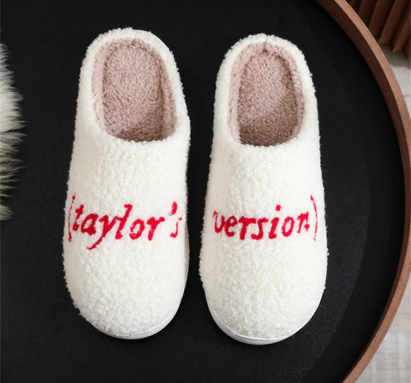 Adult Taylor’s Version Slippers | Taylor Swift Slippers |