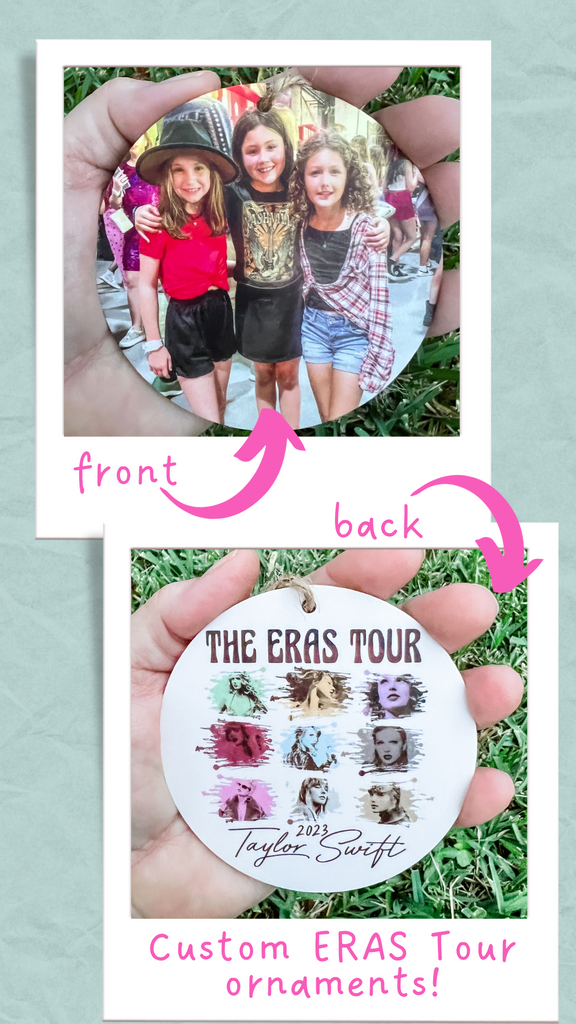 CUSTOM Taylor’s Eras Tour PHOTO Ornament