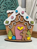 Gingerbread House Shelf Sitter Kit {unfinished}