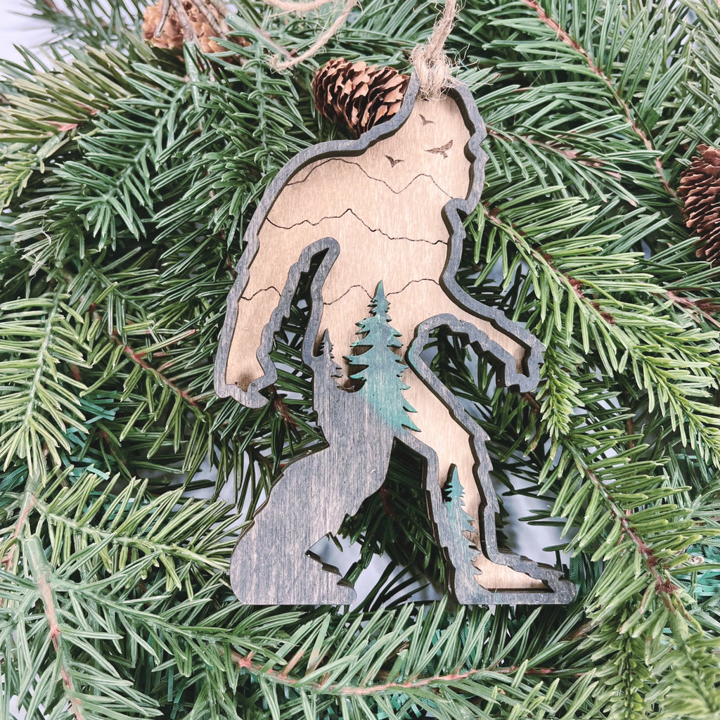Bigfoot Ornament