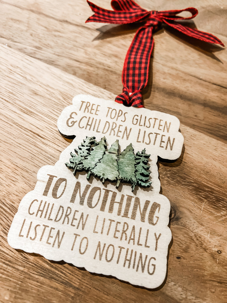 Tree Tops Glisten Ornament