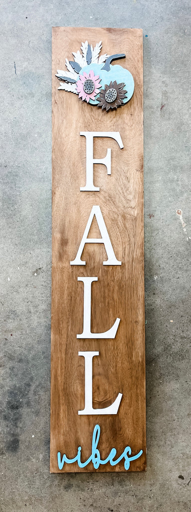 3D Fall Vines Plank Kit {unfinished}