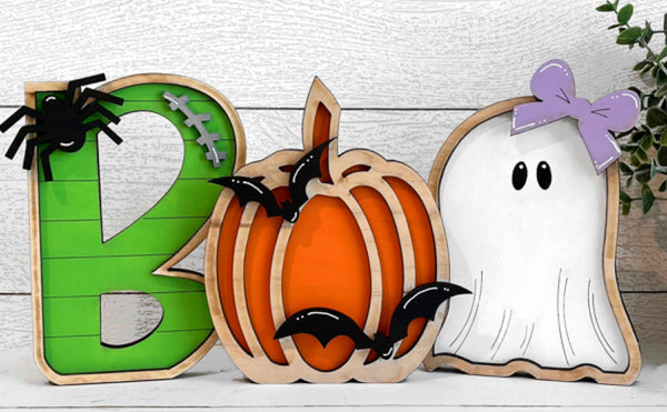 Boo Shelf Sitter Kit {unfinished}