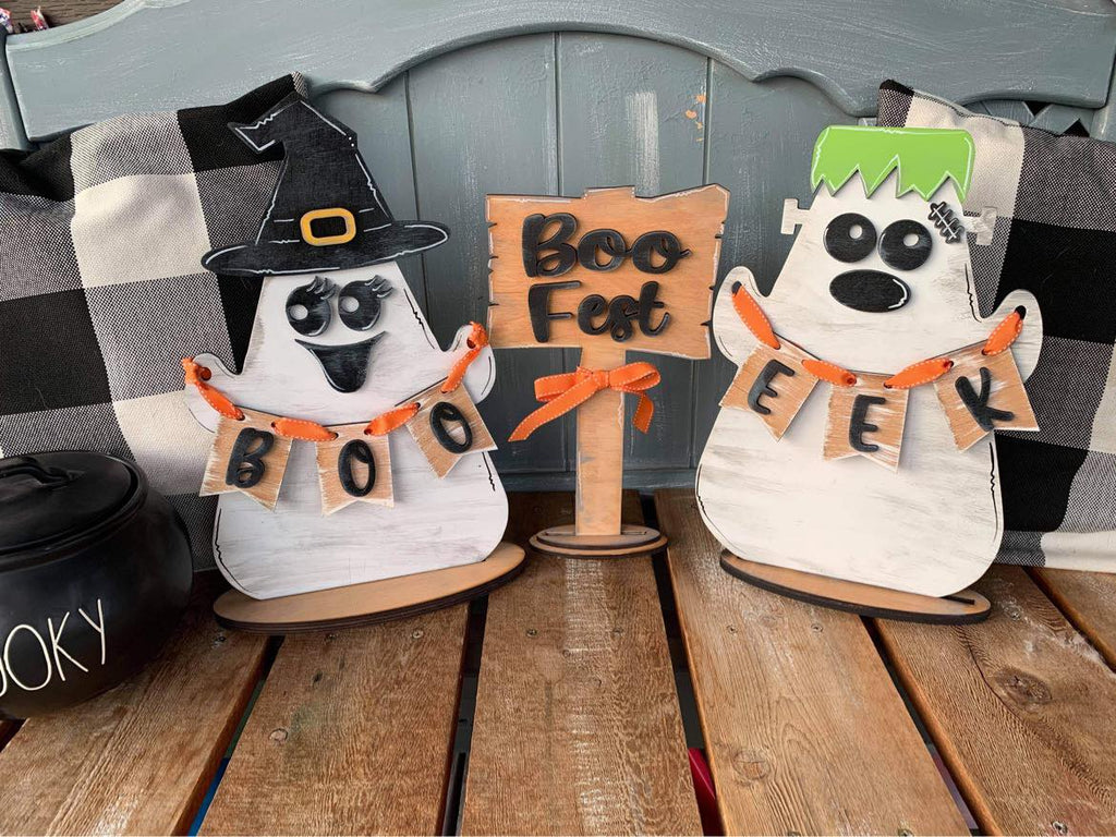 Boo Fest Shelf Sitter Kit {unfinished}