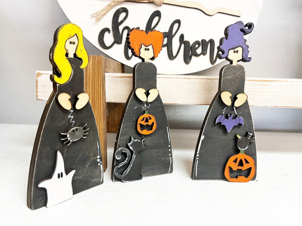 Sanderson Sisters Shelf Sitter Kit {unfinished}