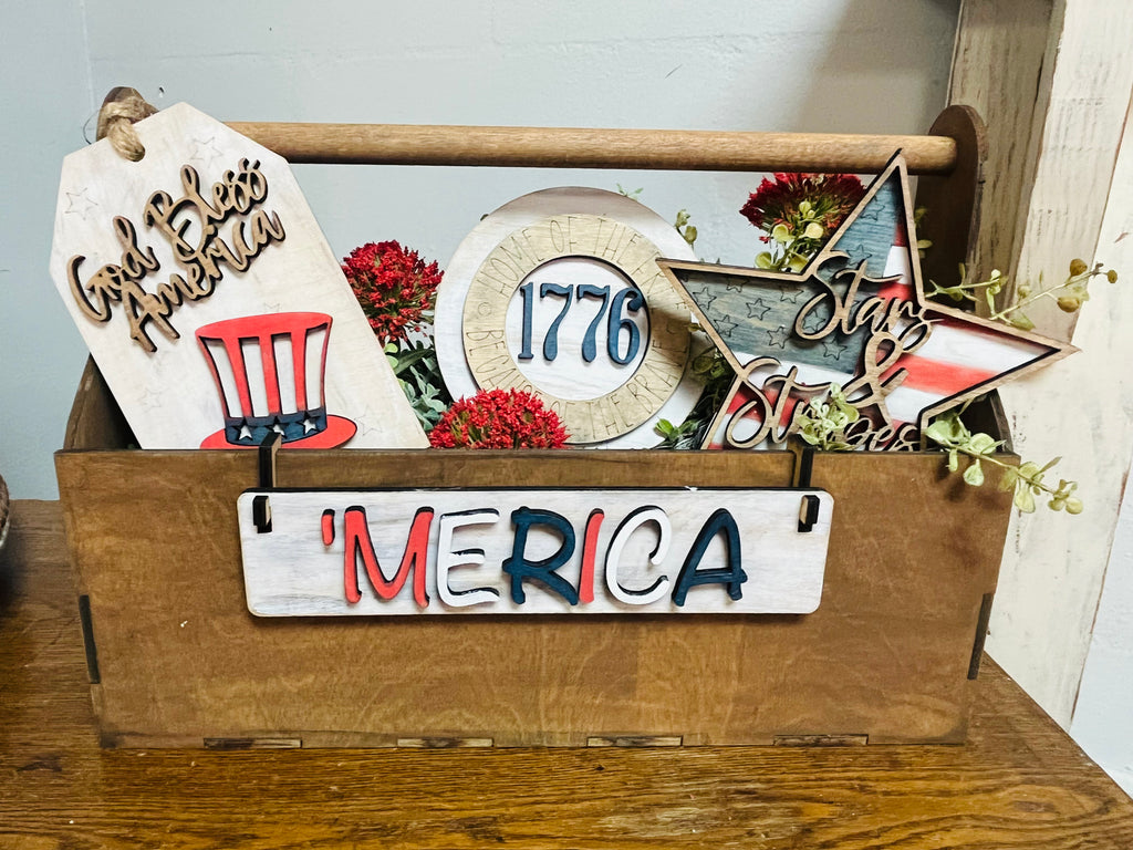 Wooden Toolbox with ONE theme {unfinished}