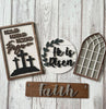 ADD-ON themes for wagon, toolbox or sitting shelf {unfinished}