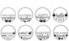 (8 designs to pick from) Welcome Door Hanger Kit {unfinished}