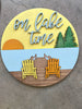 On Lake Time Door Hanger Kit {unfinished}
